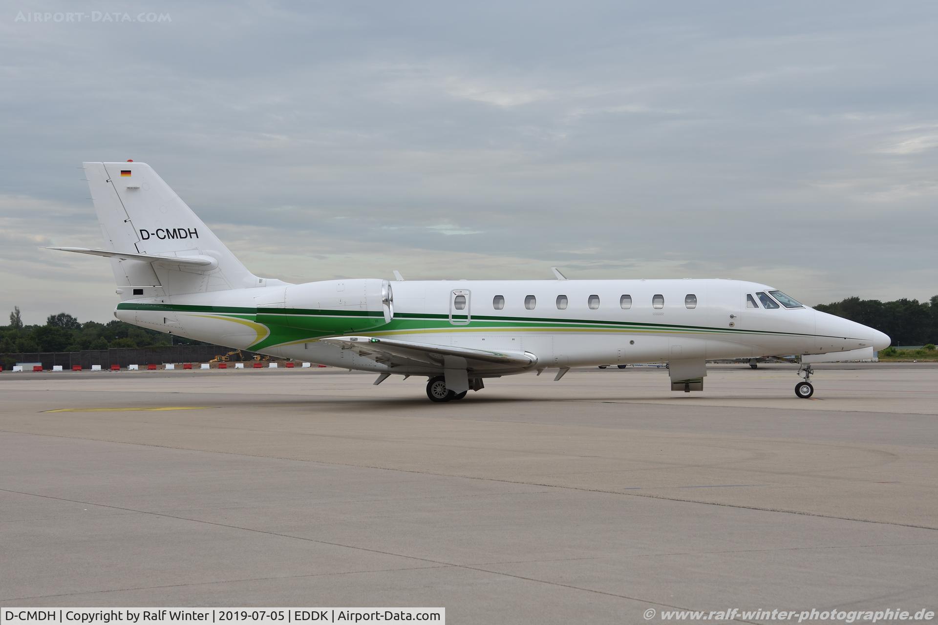 D-CMDH, 2012 Cessna 680 Citation Sovereign C/N 680-0322, Cessna 680 Citation Sovereign - Herrenknecht Aviation - 680-0322 - D-CMDH - 05.07.2019 - CGN