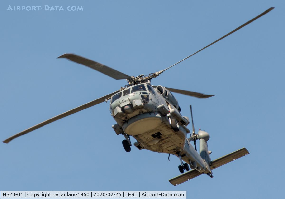 HS23-01, Sikorsky SH-60B Seahawk C/N 70-481, At Rota Naval Air Station