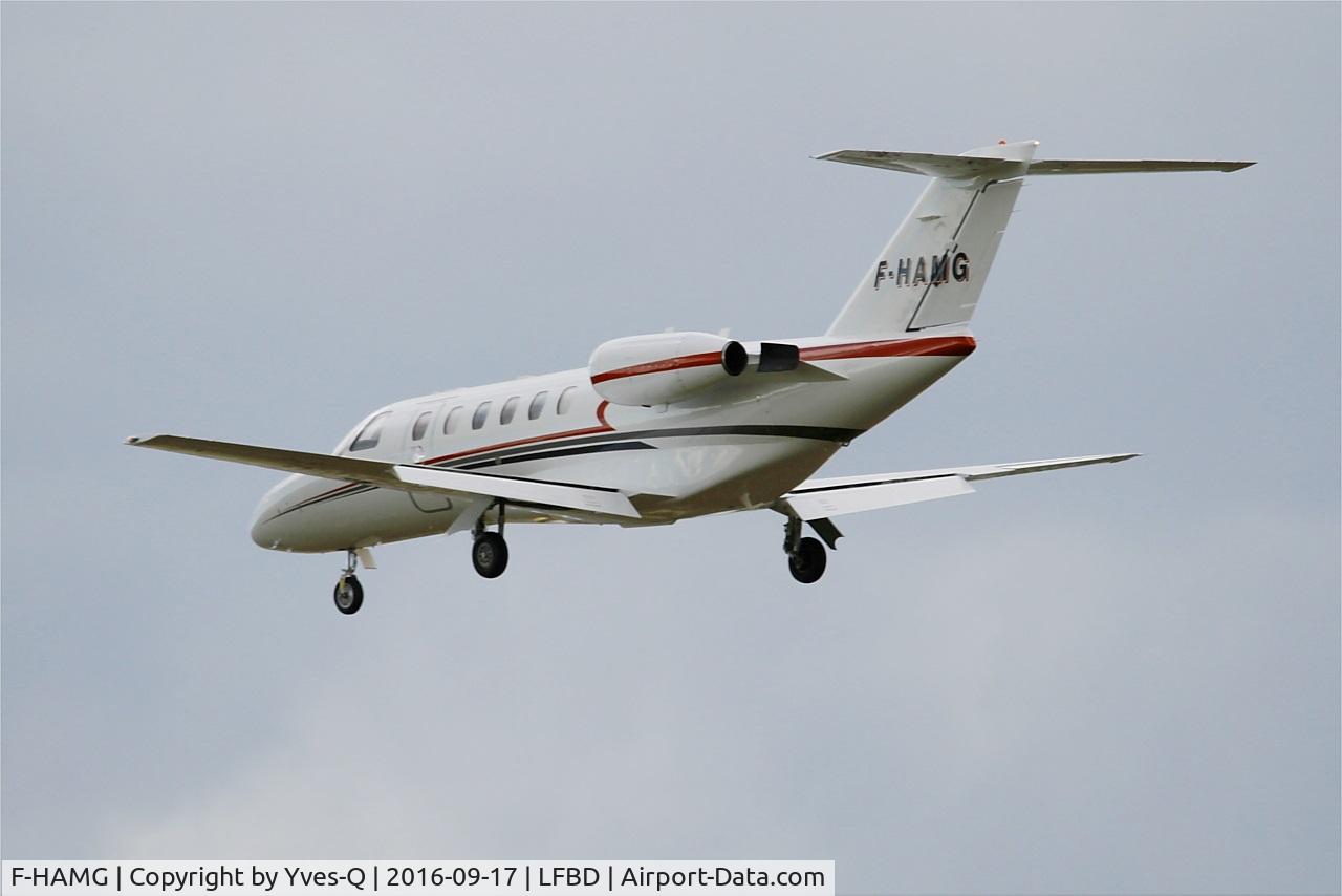 F-HAMG, 2003 Cessna 525A CitationJet CJ2 C/N 525A-0193, Cessna 525A CitationJet CJ2, On final rwy 29, Bordeaux Mérignac airport (LFBD-BOD)