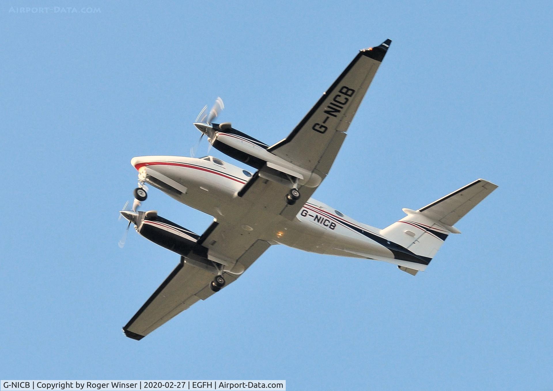 G-NICB, 2019 Beech B200GT King Air C/N BY-352, Beech King Air operated by DragonFly Aviation Services.
