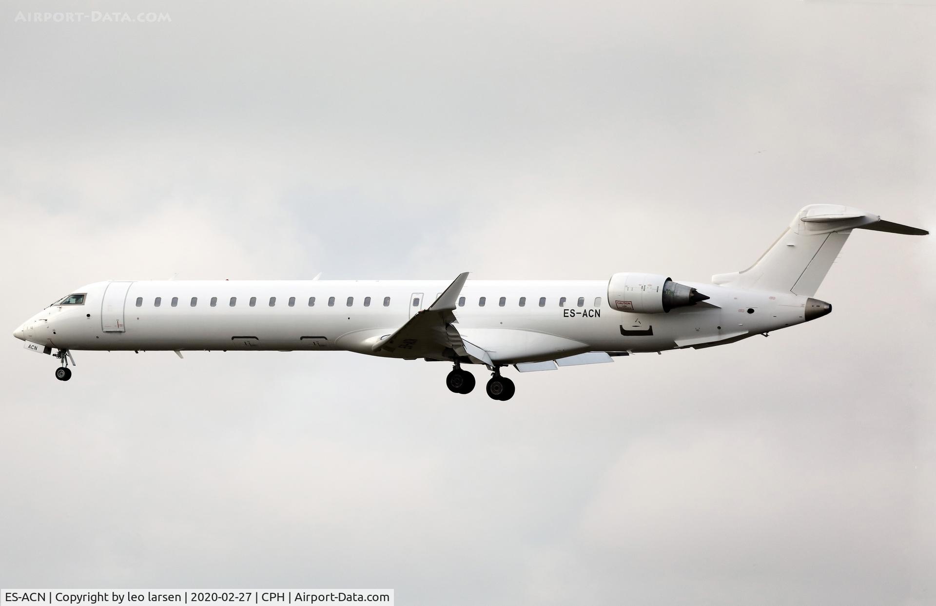 ES-ACN, 2009 Bombardier CRJ-900ER (CL-600-2D24) C/N 15237, Copenhagen 27.2.2020. ex OY-KFG