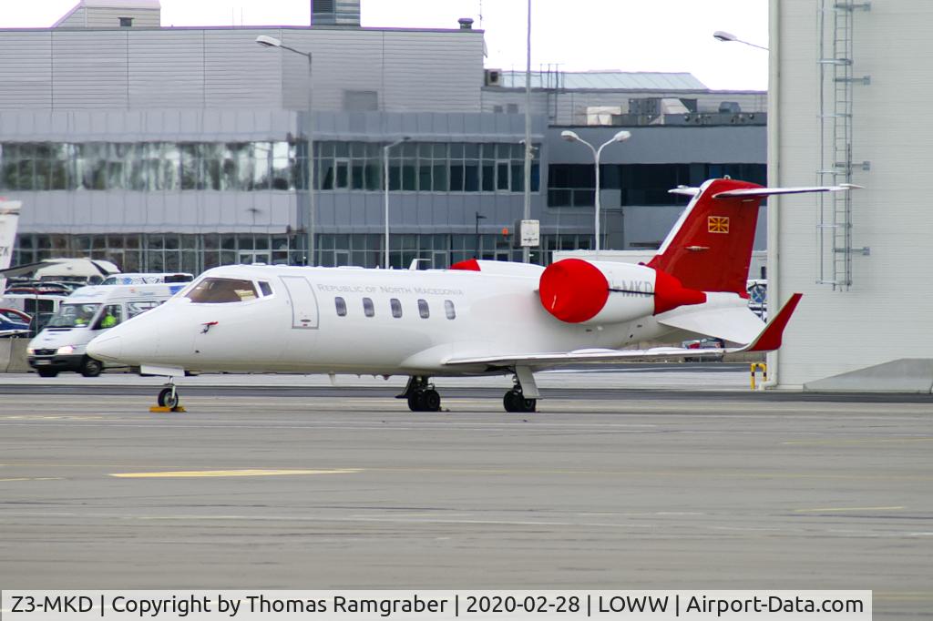Z3-MKD, Learjet 60 C/N 60-279, Macedonia - Government Learjet 60