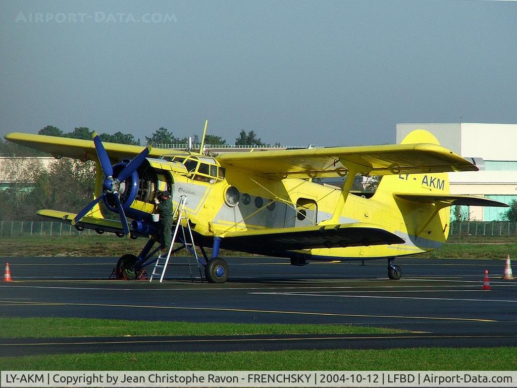 LY-AKM, Antonov An-2 C/N 1G85-44, Antonov (PZL-Mielec) An-2