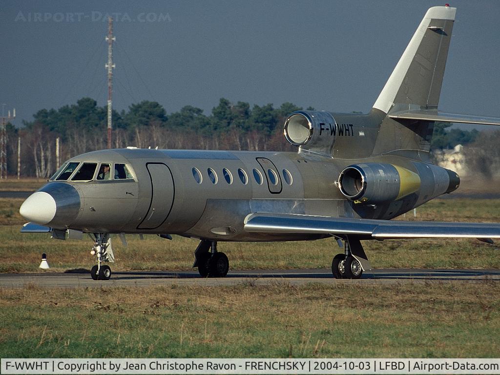 F-WWHT, 1993 Dassault Falcoln 50 C/N 232, Dassault Aviation (now ZS-MGS rrg King Pharmaceuticals Inc., rg 07/17/2008 CSC Trust Company of Delaware, canx 07/30/2008 exported to South Africa.)