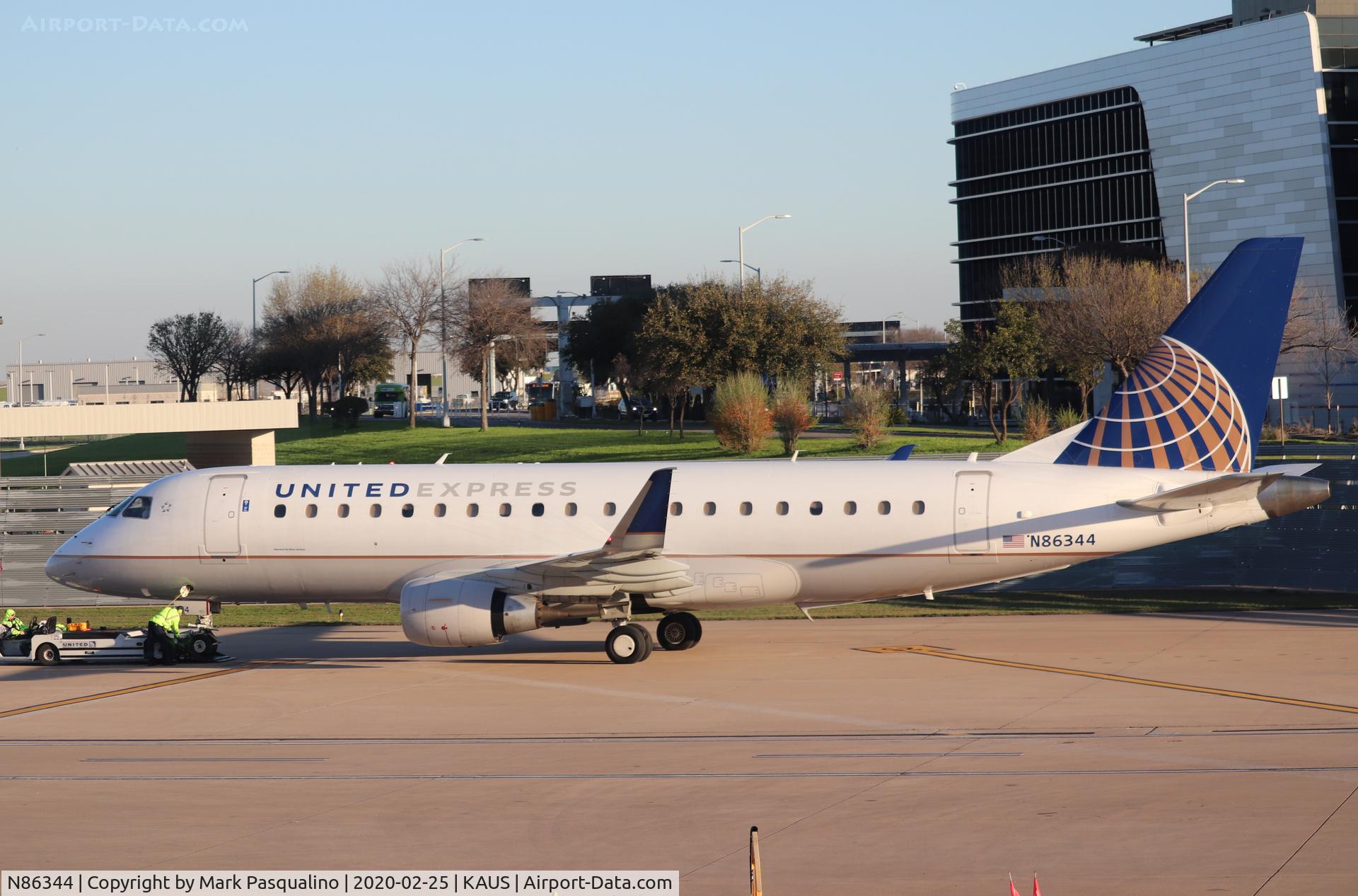 N86344, 2016 Embraer 175LR (ERJ-170-200LR) C/N 17000573, ERJ-170-200LR