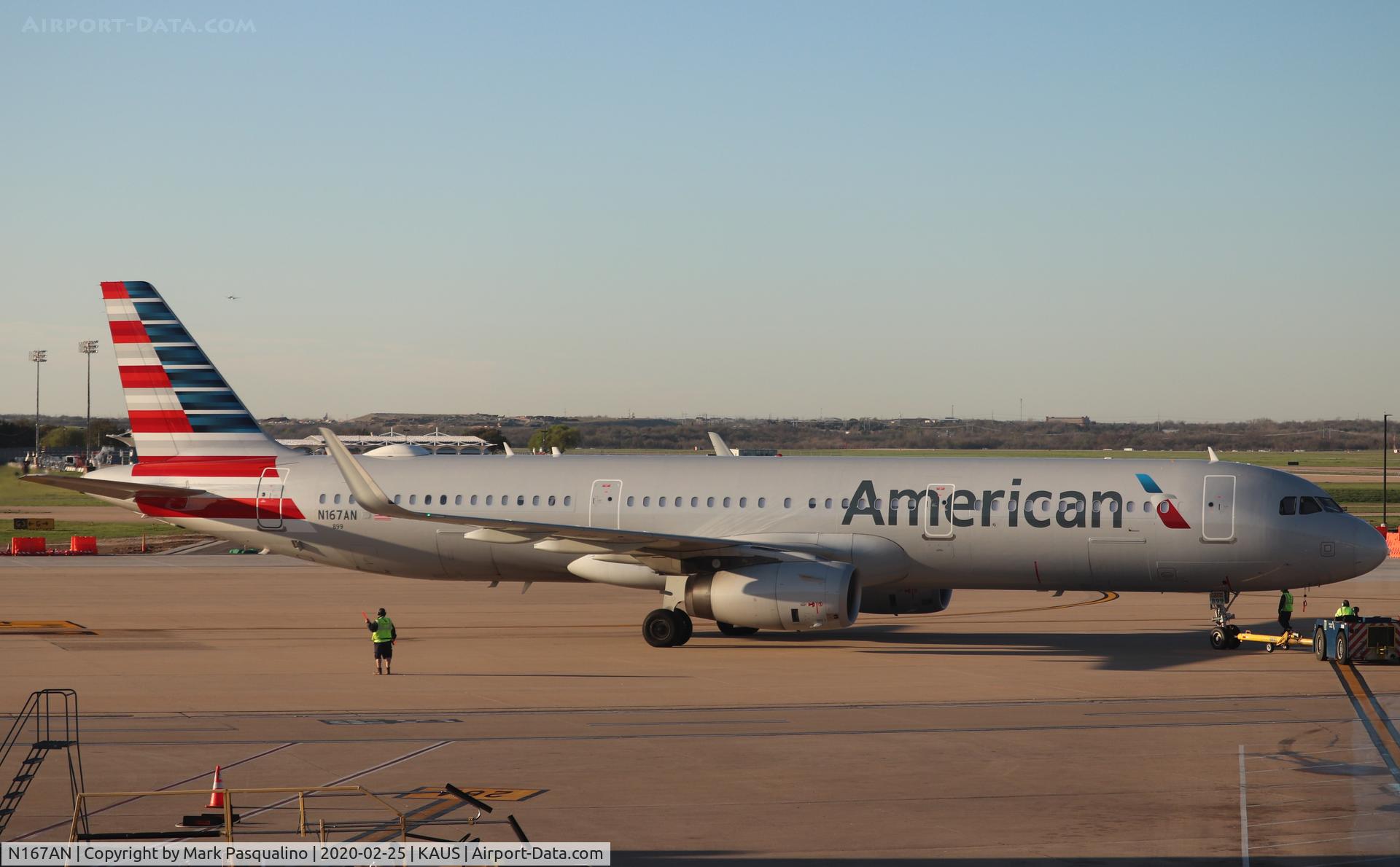 N167AN, 2016 Airbus A321-231 C/N 7013, Airbus A321-231