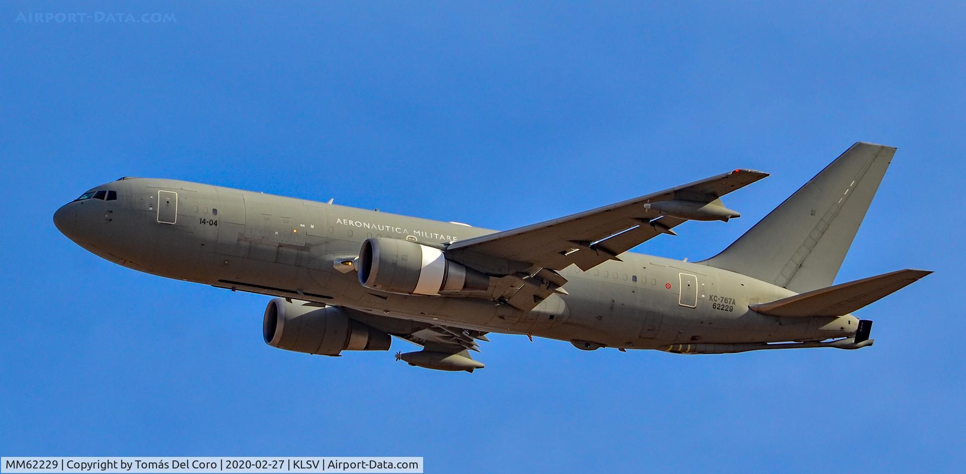 MM62229, 2007 Boeing 767-2EY C/N 33689, 14-04 MM62229 KC-767A Aeronautica Militare (Italian Air Force) Boeing 767-2EY(ER) s/n 33689/952 - Nellis Air Force Base
Photo: TDelCoro
February 27, 2020