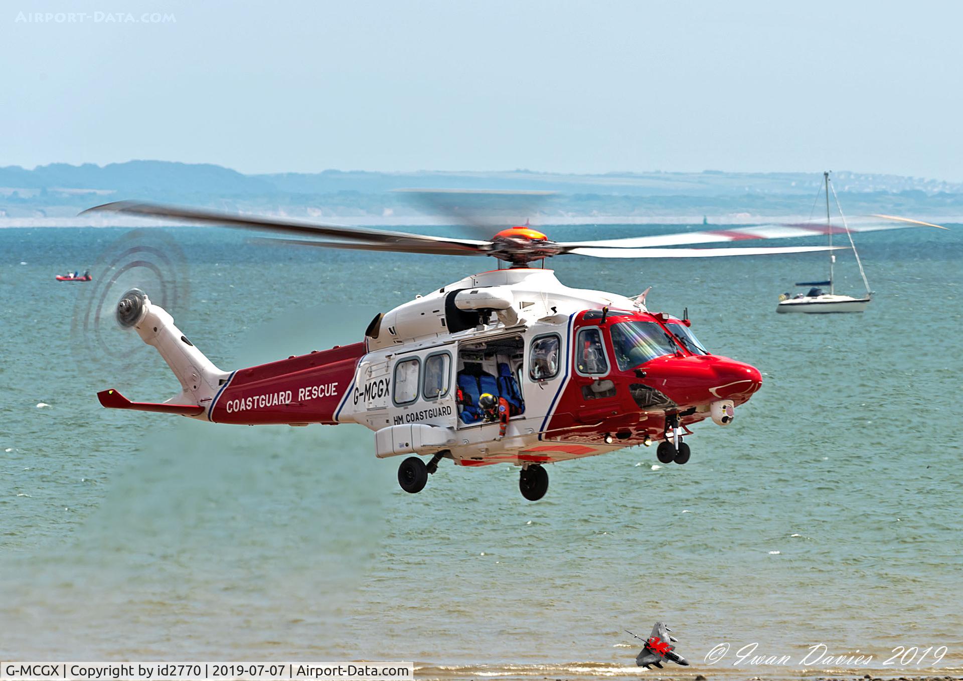 G-MCGX, 2018 Leonardo AW189 C/N 92010, Swansea Bay