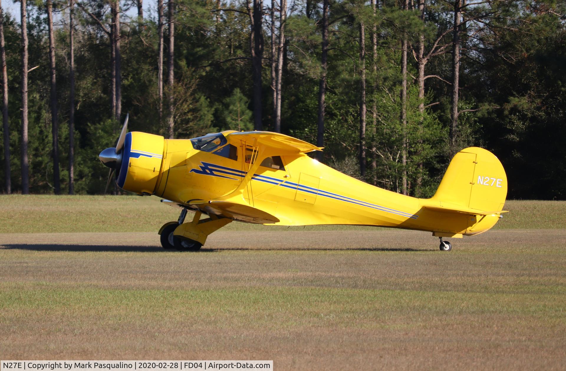 N27E, 1944 Beech D17S Staggerwing C/N 6883, Beech D17S