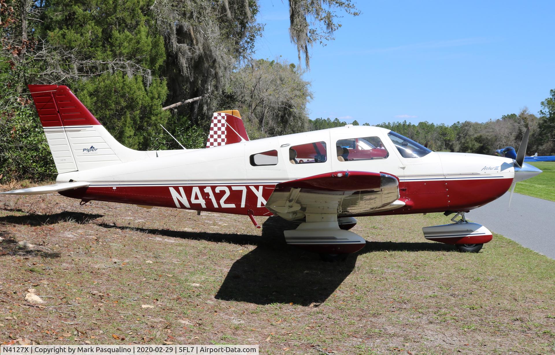 N4127X, 1998 Piper PA-28-181 C/N 2843173, Piper PA-28-181