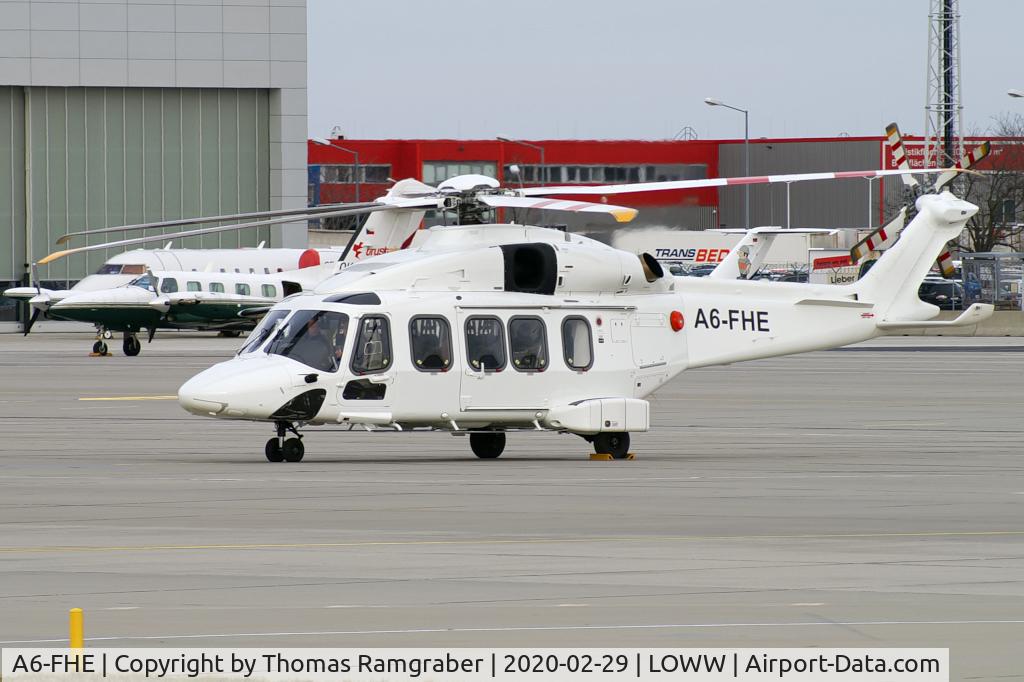 A6-FHE, AgustaWestland AW-189 C/N xxxx, private Agusta-Westland AW-189 (brandnew)