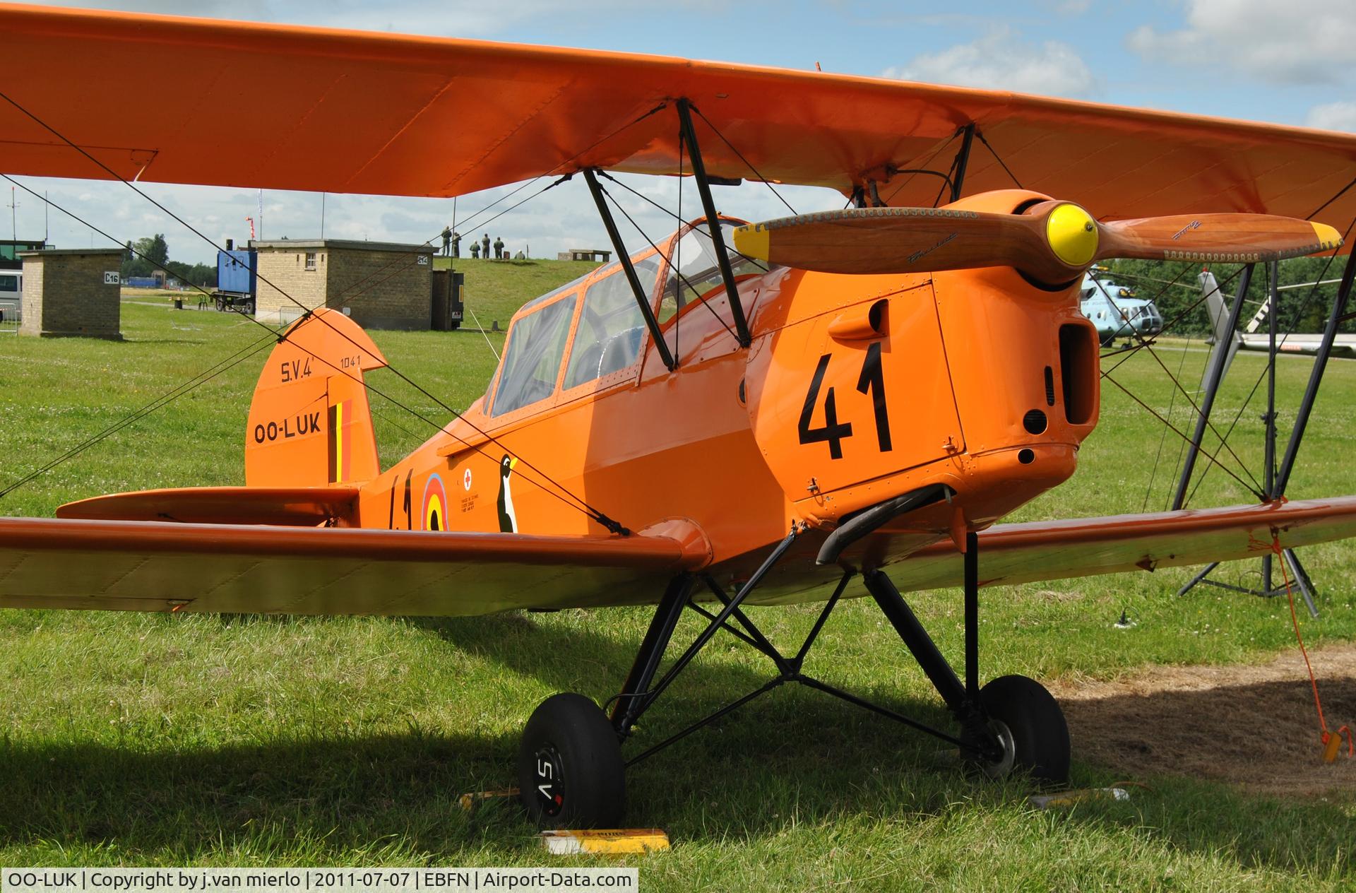 OO-LUK, Stampe-Vertongen SV-4B C/N 1183, Koksijde