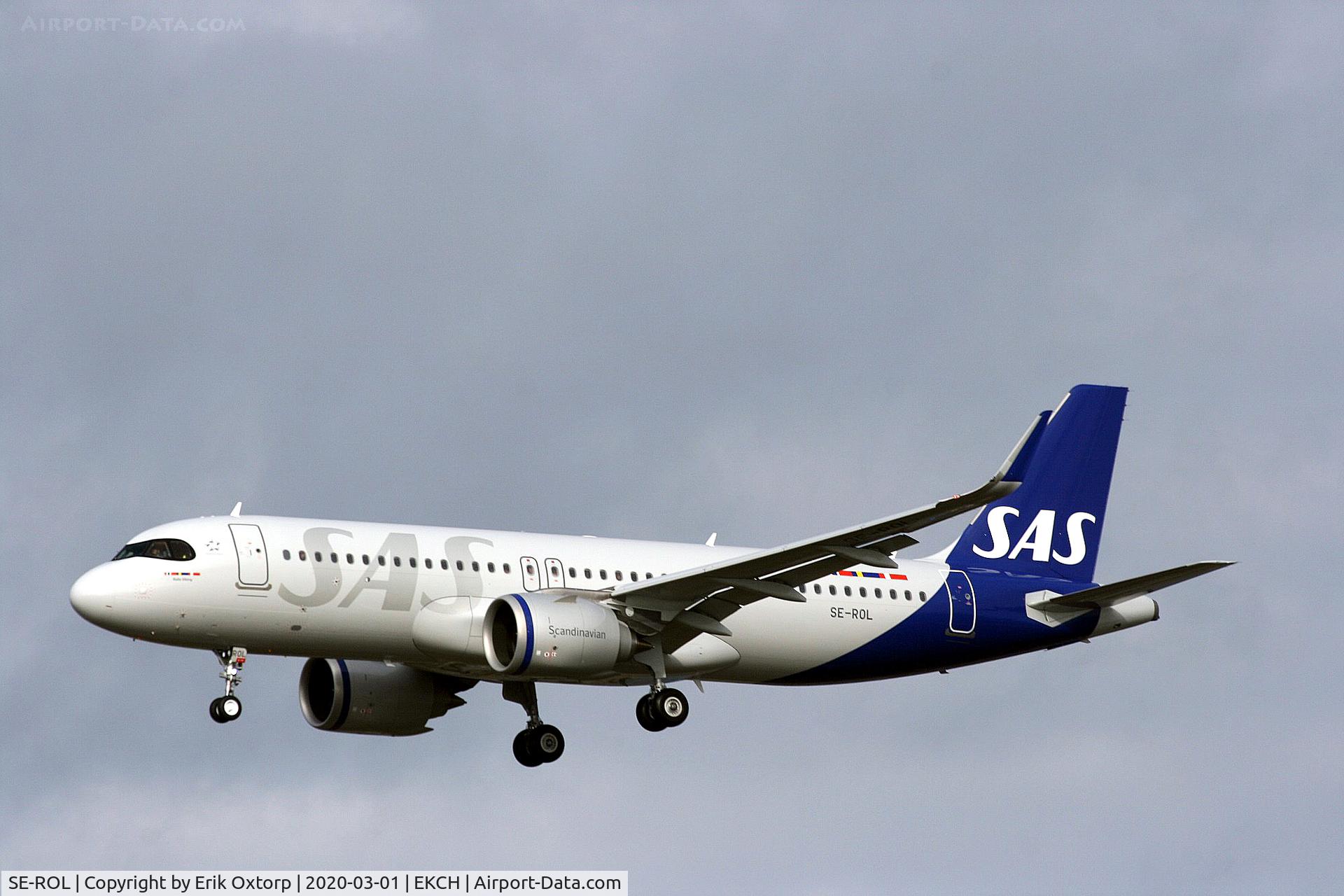 SE-ROL, 2020 Airbus A320-251N C/N 9352, SE-ROL landing rw 22L