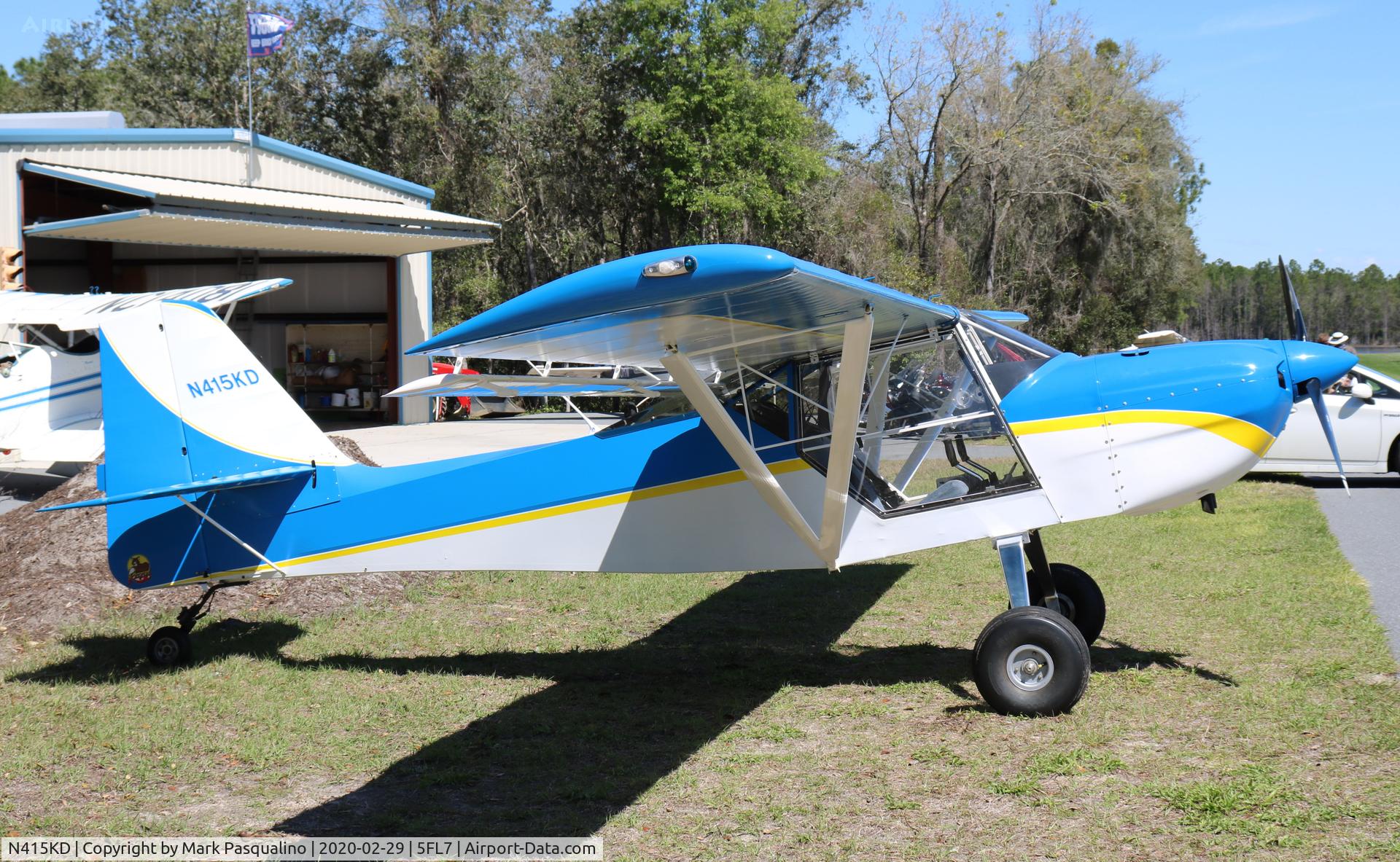 N415KD, 2016 Kitfox Aircraft Super Sport C/N KA11171200, Kitfox Super Sport