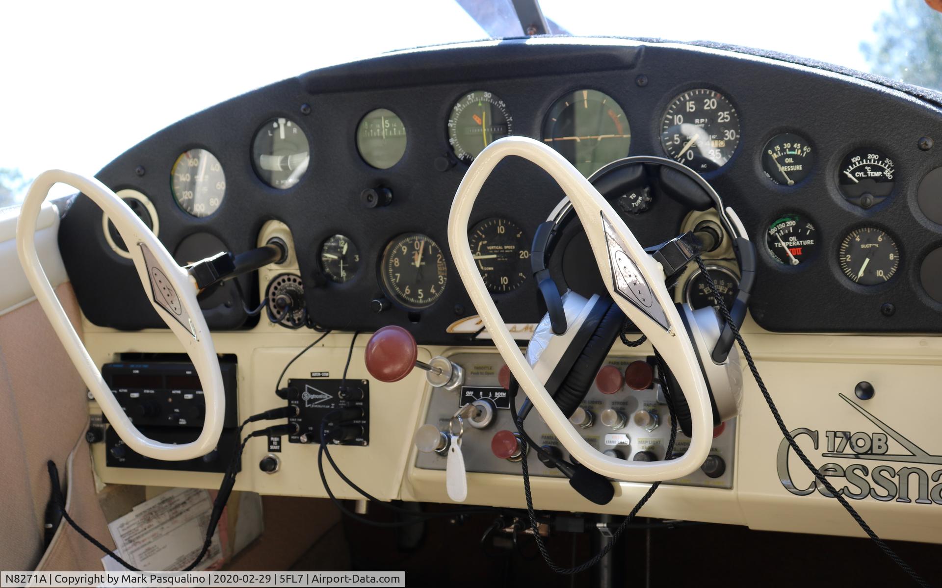 N8271A, 1952 Cessna 170B C/N 25123, Cessna 170B