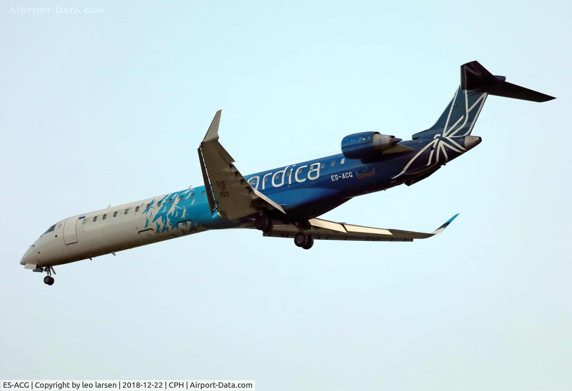 ES-ACG, 2012 Bombardier CRJ-900 NG (CL-600-2D24) C/N 15277, Copenhagen 22.12.2018