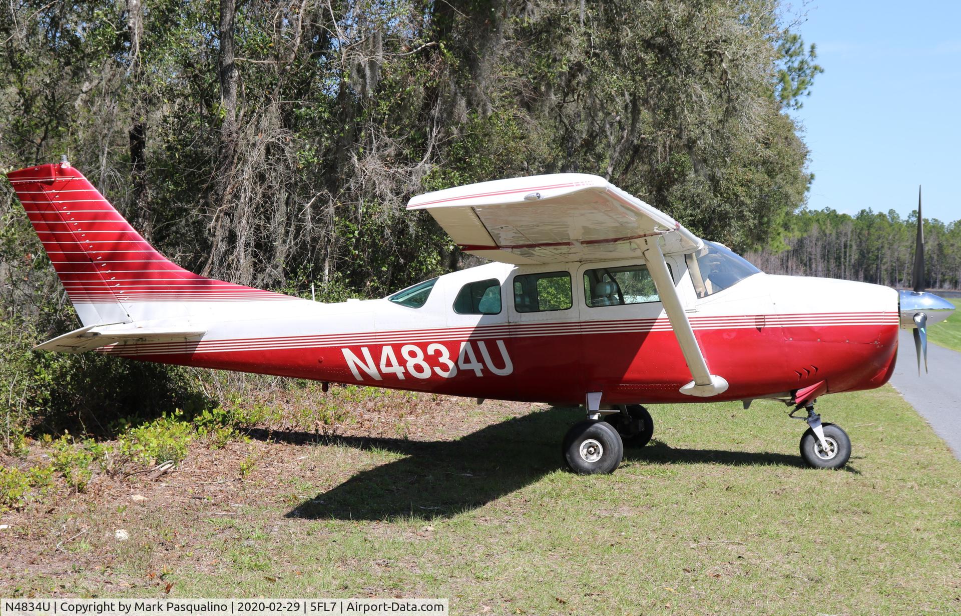 N4834U, 1963 Cessna 210-5A(205A) C/N 205-0534, Cessna 205