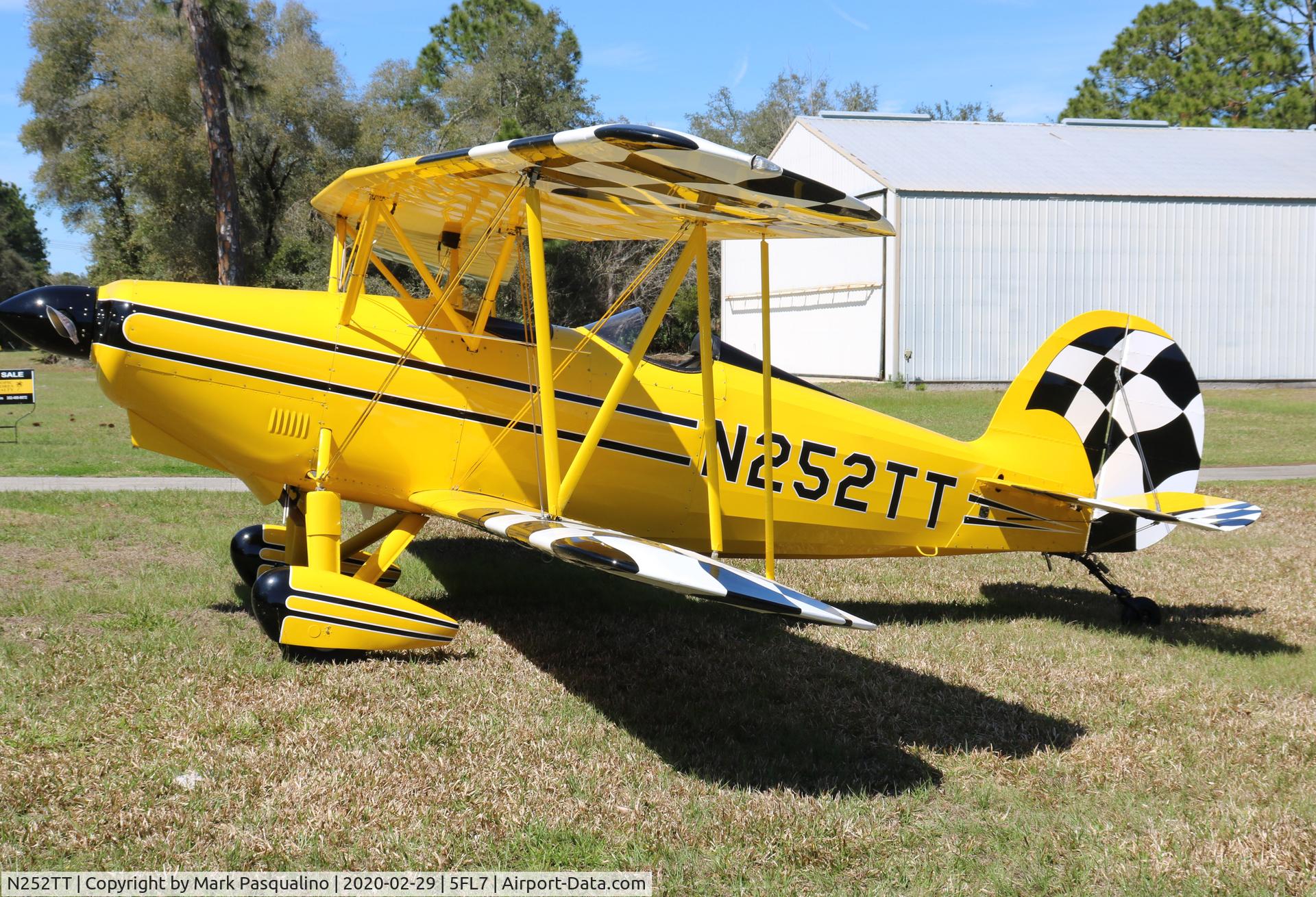 N252TT, 2015 Waco 2T-1A-2 Sport Trainer C/N 1208, WACO 2T-1A-2