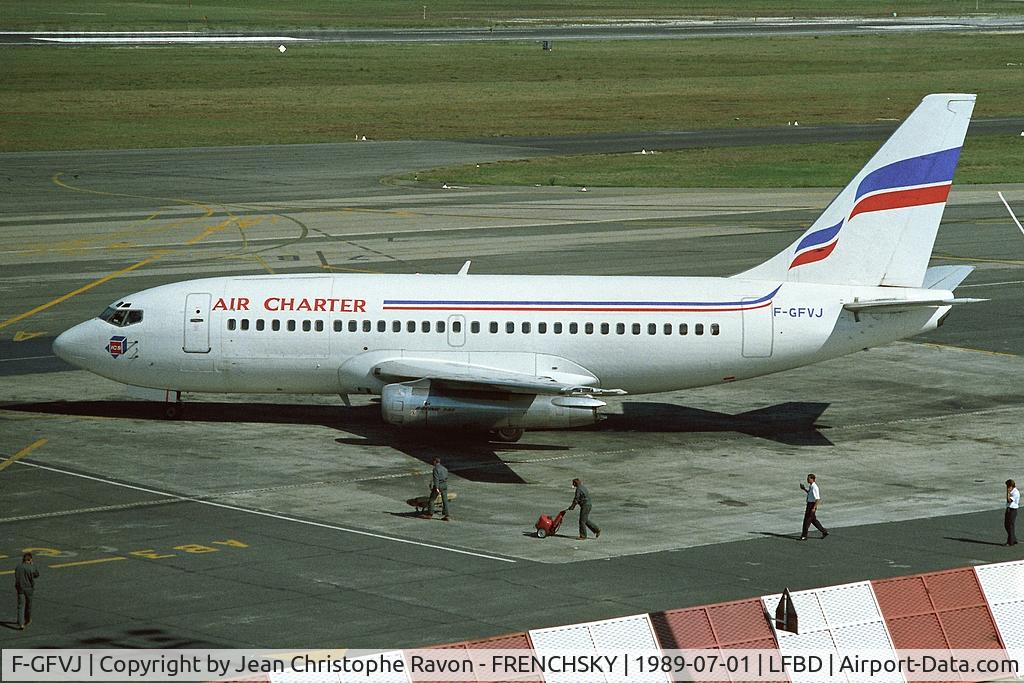 F-GFVJ, 1970 Boeing 737-230C C/N 20254, now bought by the Federal Republic of Germany pending restoration in Germany. Parts ferried 27 Sept 2017. For display Dornier Museum Friedrichshafen.