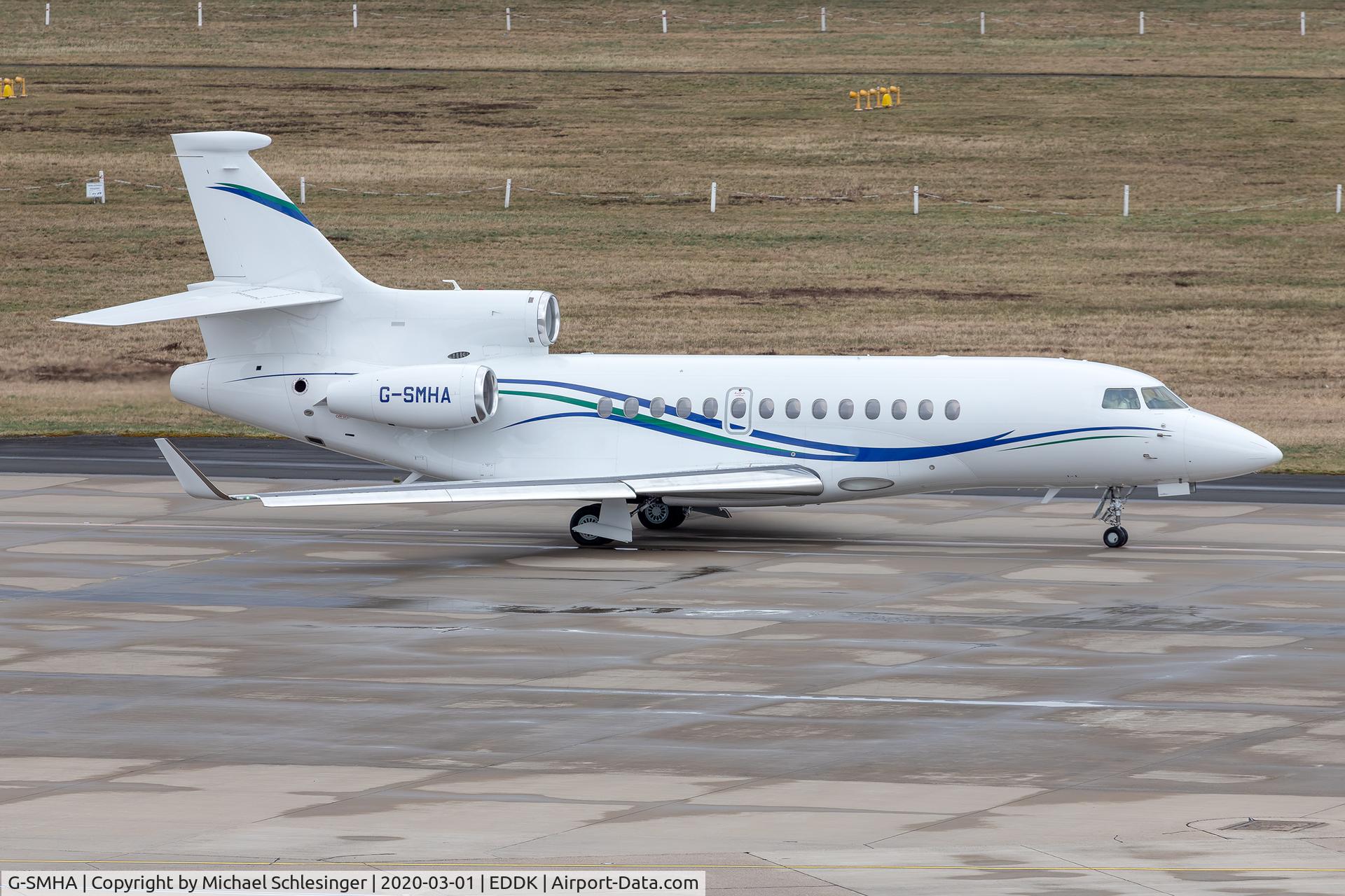 G-SMHA, 2008 Dassault Falcon 7X C/N 41, G-SMHA - Dassault Falcon 7X - Concierge U Ltd.