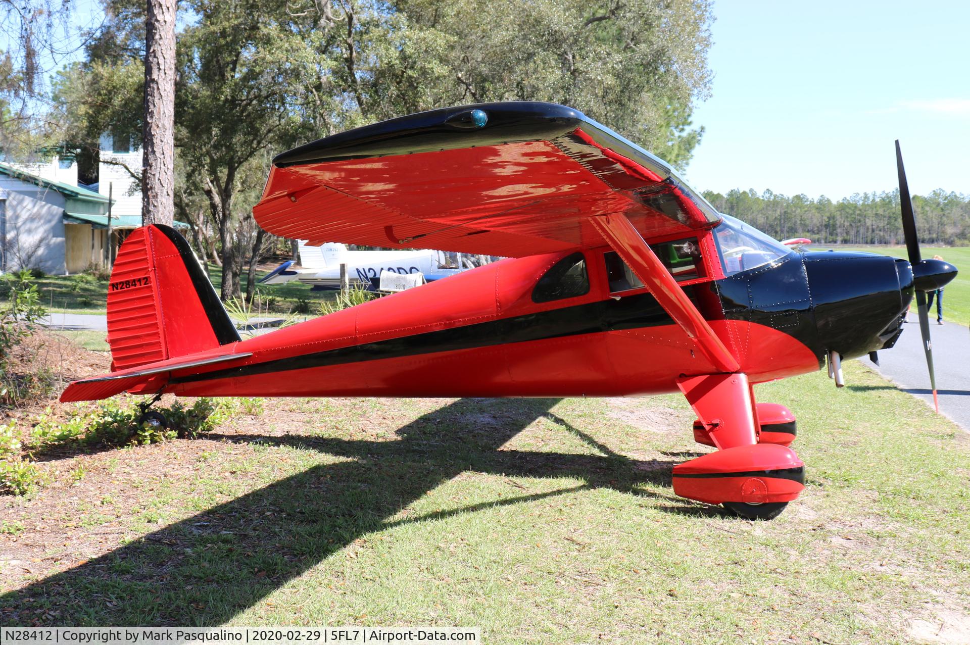N28412, 1940 Luscombe 8A C/N 1279, Luscombe 8A
