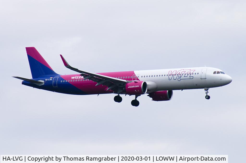 HA-LVG, 2019 Airbus A321-271NX C/N 8997, Wizzair Airbus A321Neo