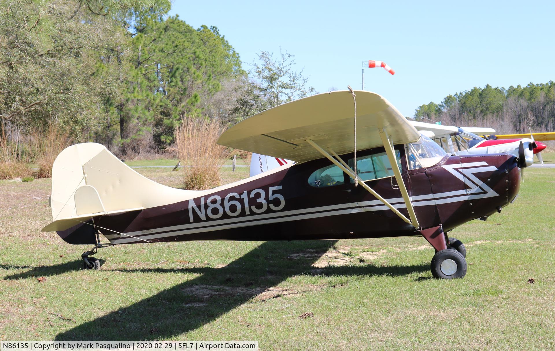 N86135, 1946 Aeronca 11AC Chief C/N 11AC-562, Aeronca 11AC