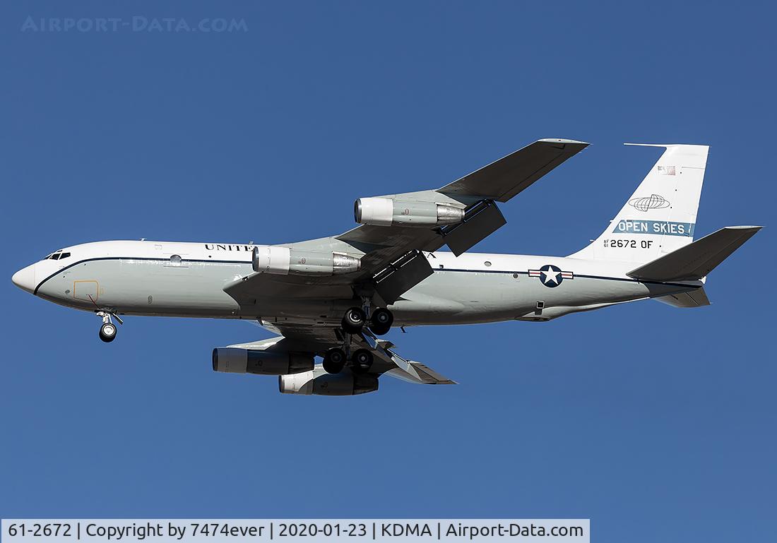 61-2672, 1961 Boeing OC-135B Stratolifter C/N 18348, COBRA72