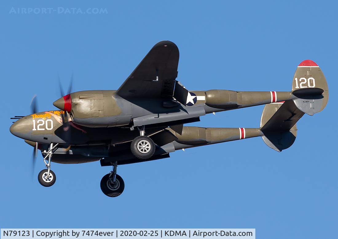 N79123, 1945 Lockheed P-38L-5 Lightning C/N 422-8235, Ruff Stuff