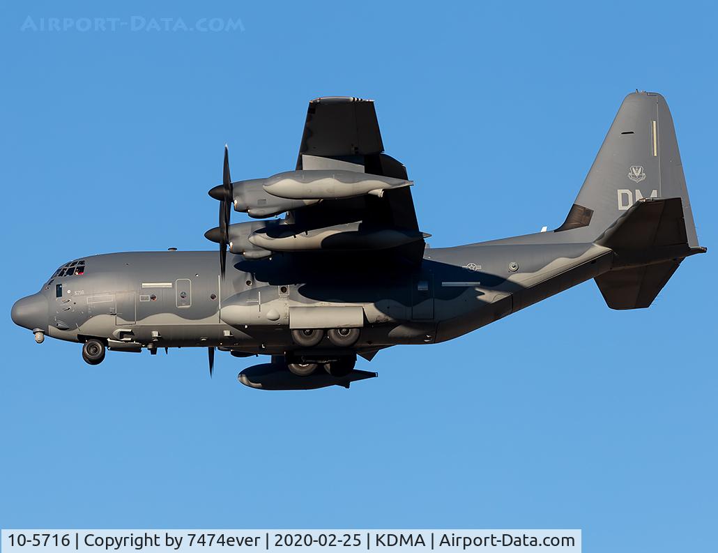 10-5716, Lockheed Martin HC-130J Combat King II Hercules C/N 382-5716, KING81