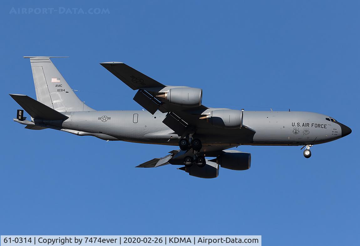 61-0314, 1961 Boeing KC-135R Stratotanker C/N 18221, EXPO116
