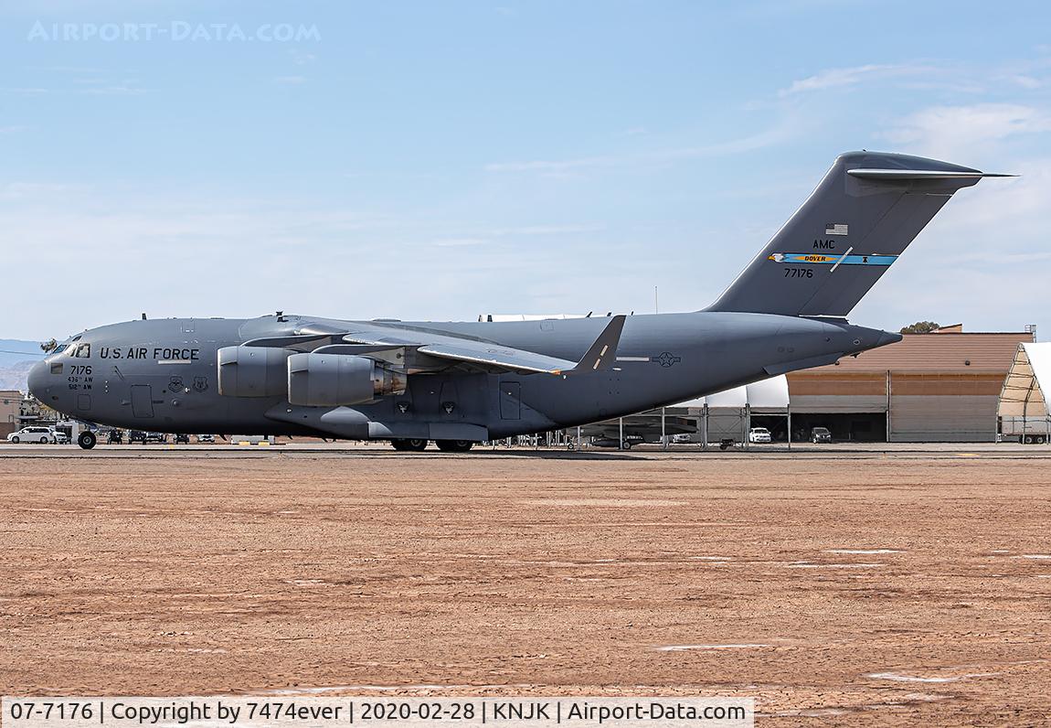 07-7176, 2007 Boeing C-17A Globemaster III C/N P-176, TBIRD14