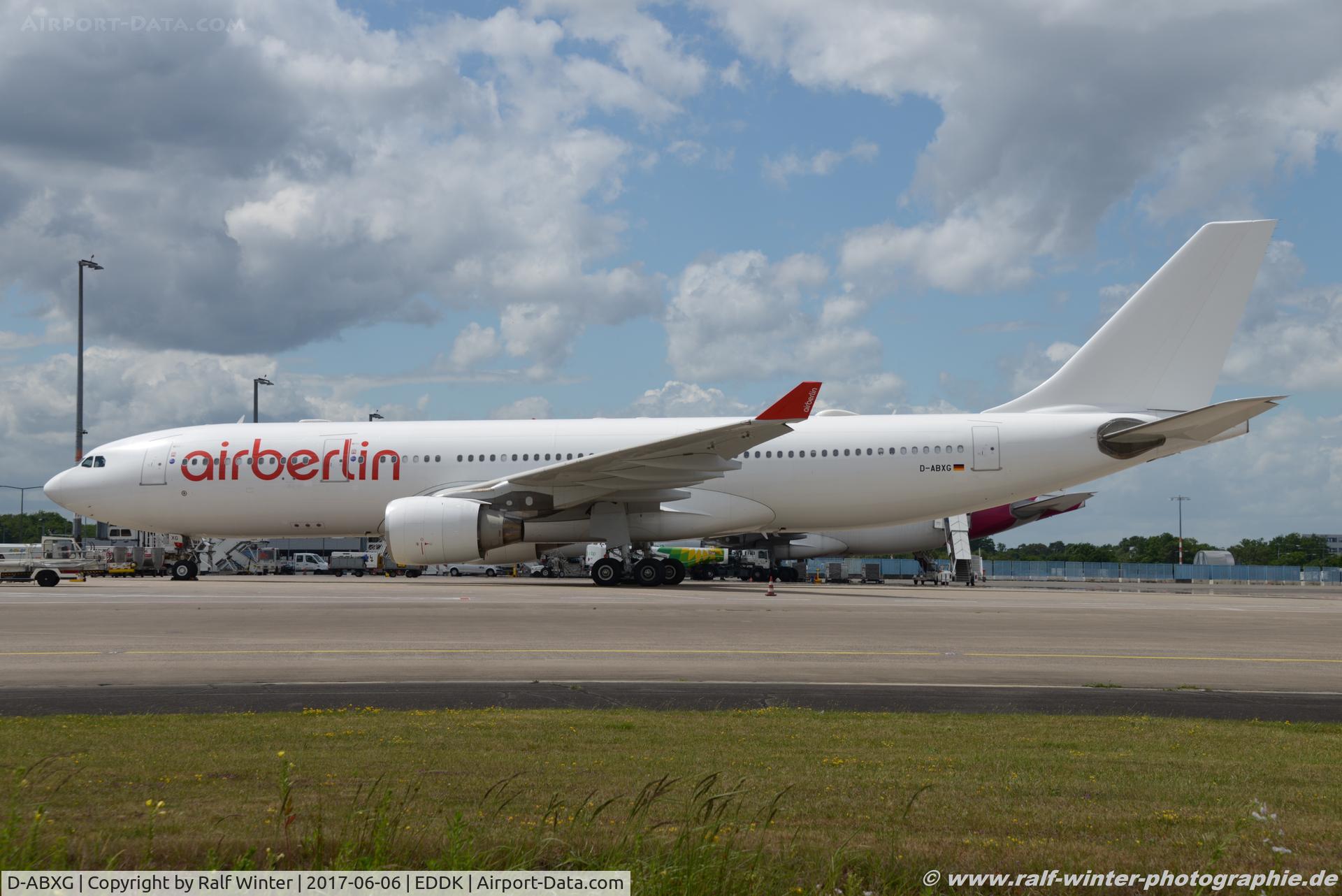 D-ABXG, 2006 Airbus A330-223 C/N 802, Airbus A330-223 - AB BER Air Berlin - 802 - D-ABXG - 06.06.2017 - CGN