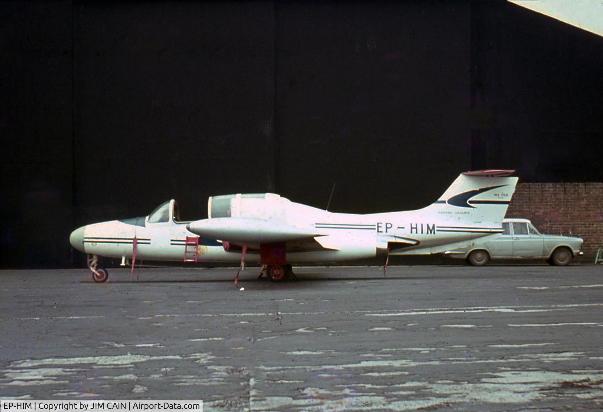 EP-HIM, 1966 Morane-Saulnier MS.760B Paris II C/N 2, Paris Prestwick 02 May 1966