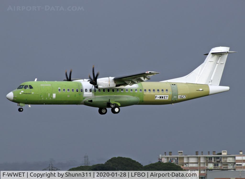 F-WWET, 2020 ATR 72-600 C/N 1627, C/n 1627