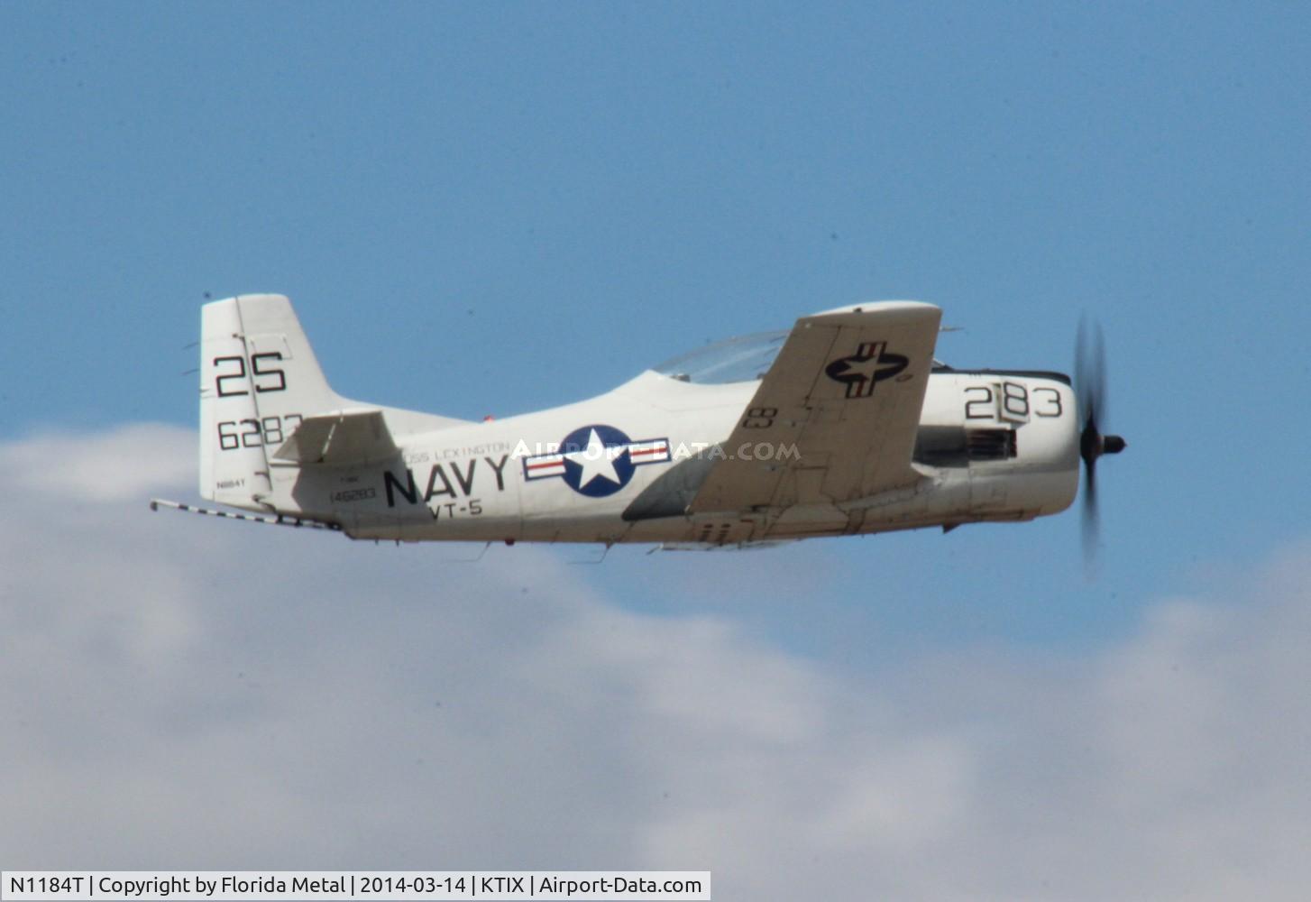 N1184T, 1958 North American T-28C Trojan C/N 252-46 (146283), T-28C