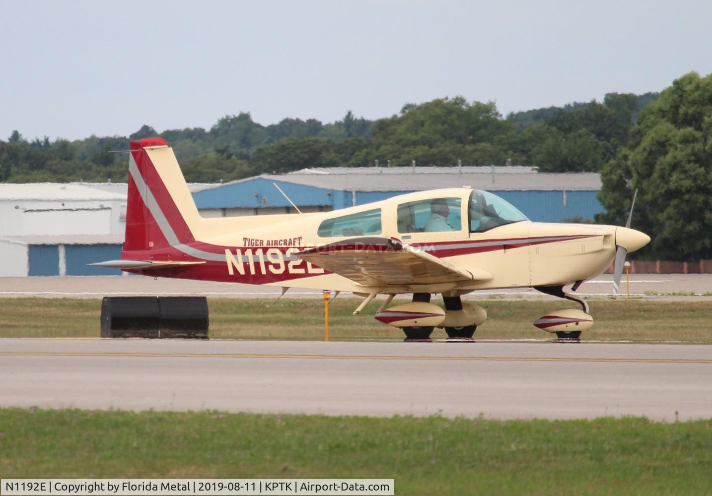N1192E, 1991 American General AG-5B Tiger C/N 10025, Formed from the Grumman Tiger