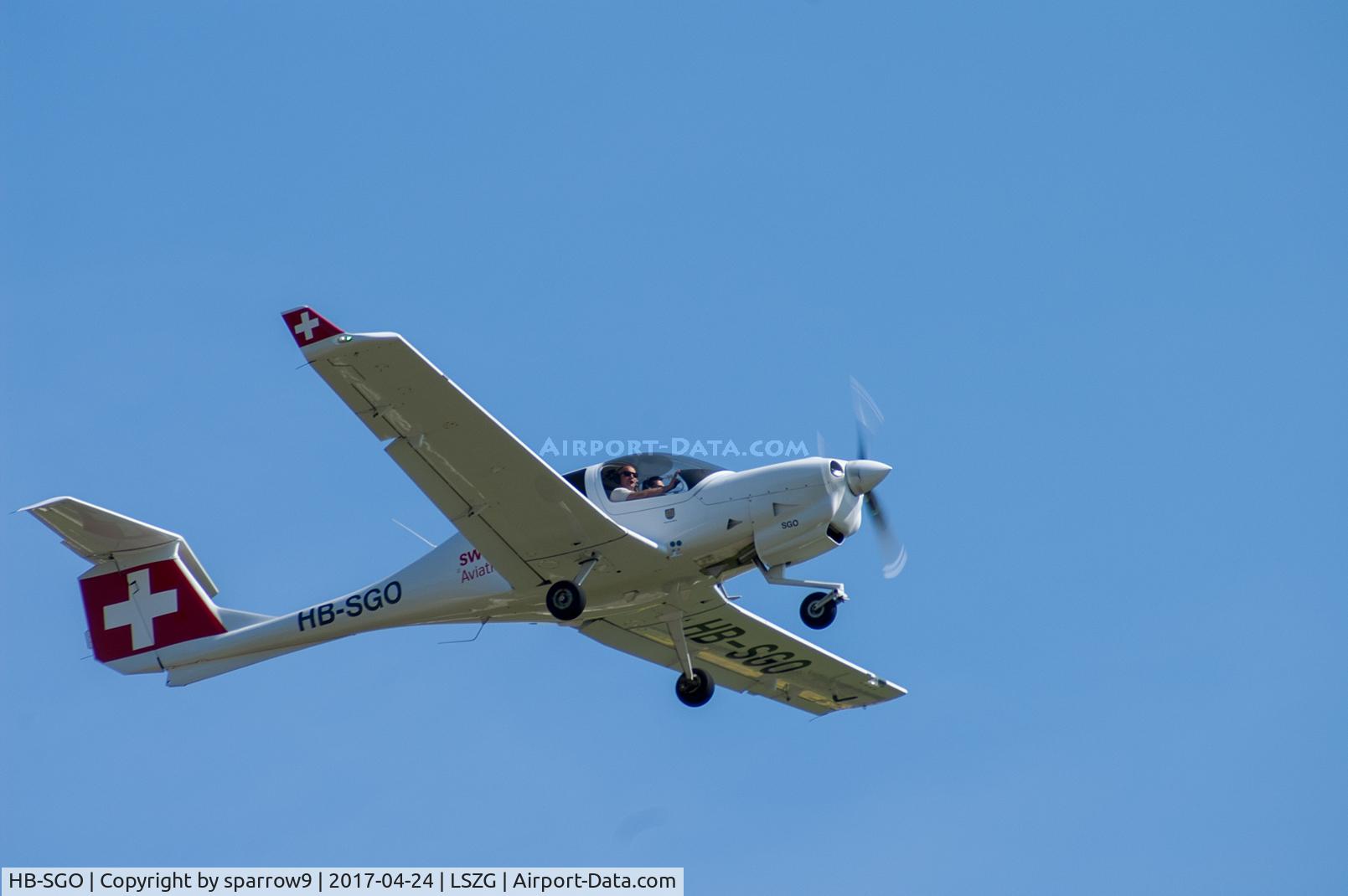 HB-SGO, 2012 Diamond DA-40NG Diamond Star C/N 40.N057, Go-around LSZG