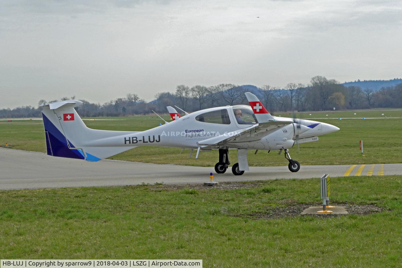 HB-LUJ, 2009 Diamond DA-42 Twin Star C/N 42.412, HB-registered from 2010-04-28 until 2024-09-05