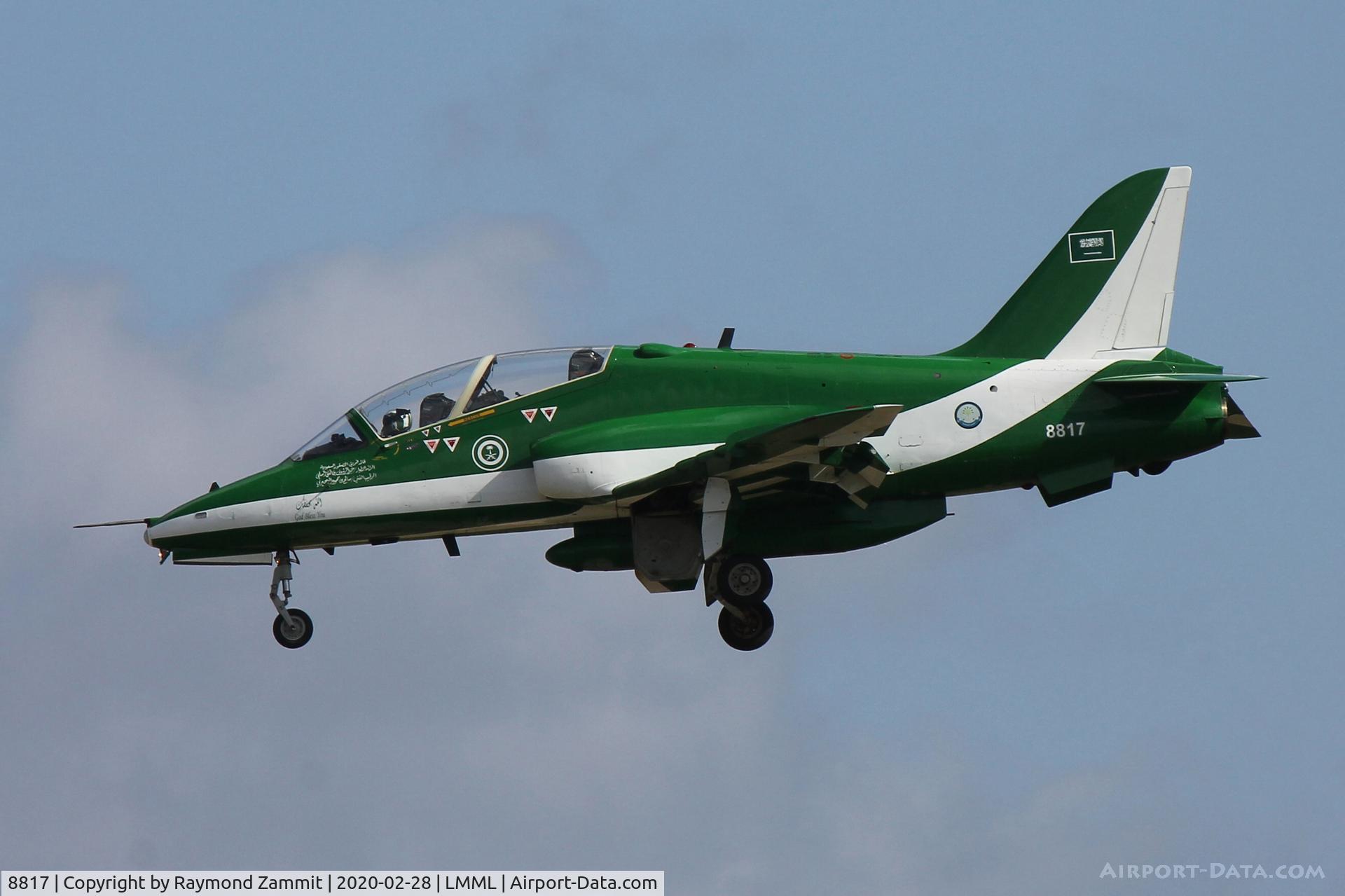 8817, British Aerospace Hawk 65A C/N 6Y002, Bae Hawk 65A 8817 Royal Saudi Air Force