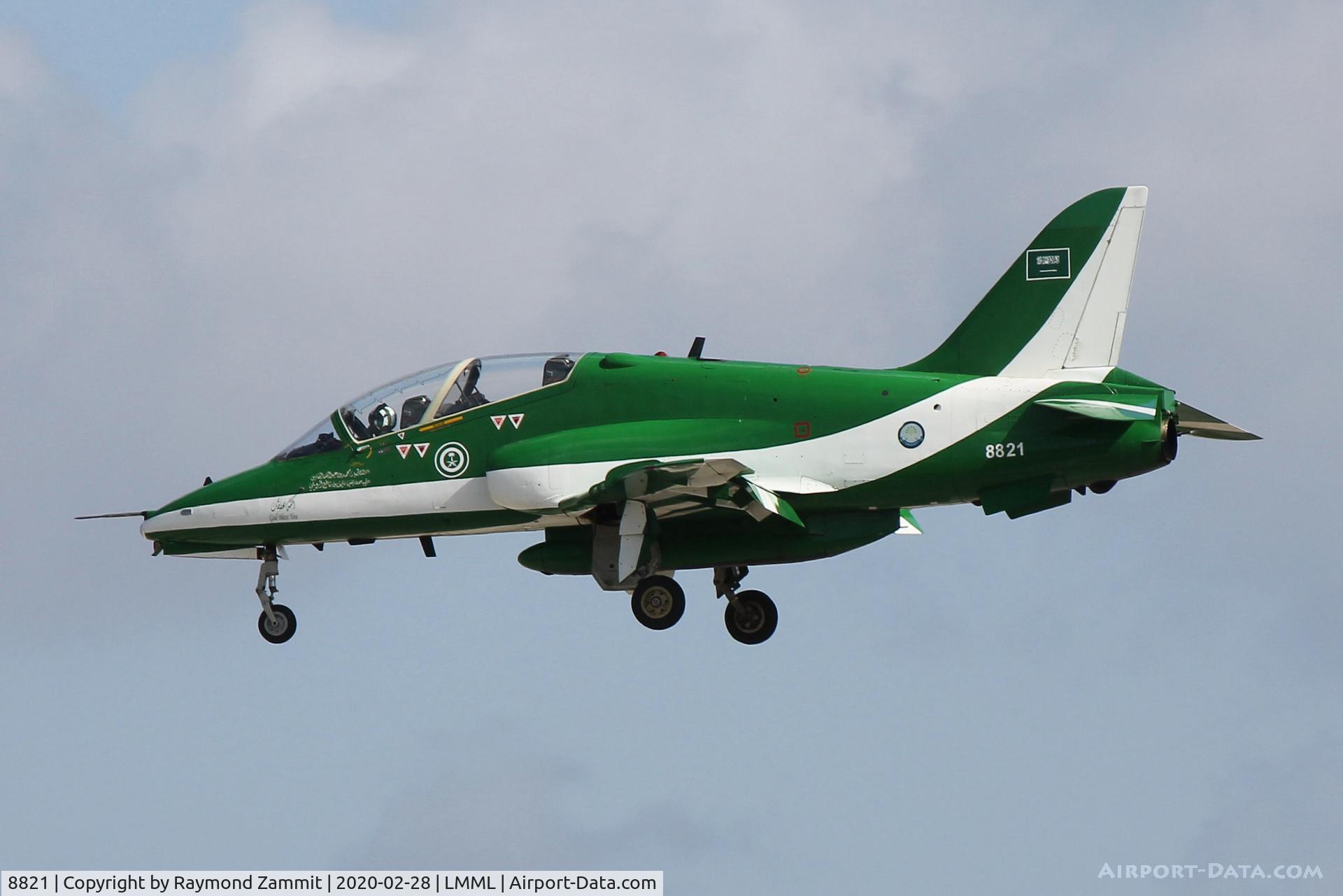 8821, British Aerospace Hawk 65A C/N 6Y012, Bae Hawk 65A 8821 Royal Saudi Air Force