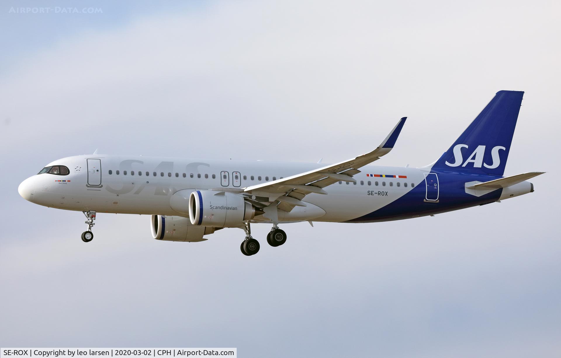 SE-ROX, 2019 Airbus A320-251N C/N 9330, Copenhagen 2.3.2020