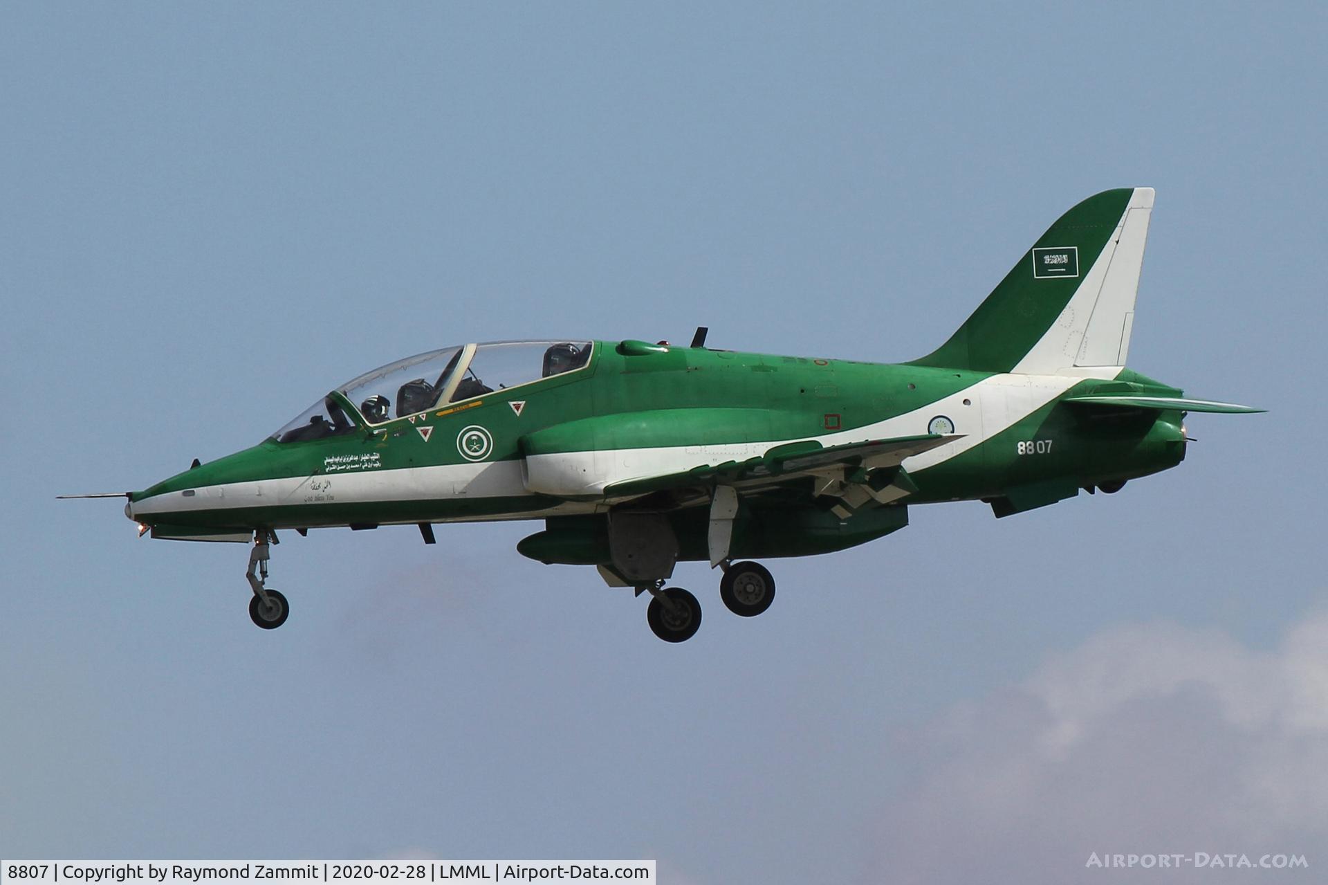 8807, British Aerospace Hawk 65A C/N SA026/330, Bae Hawk 65A 8807 Royal Saudi Air Force