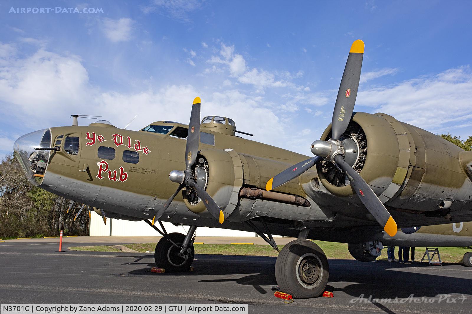 N3701G, 1944 Boeing B-17G Flying Fortress C/N 44-48543, Formerly known as Chuckie and Madris Maiden, now in Ye Olde Pub paint
