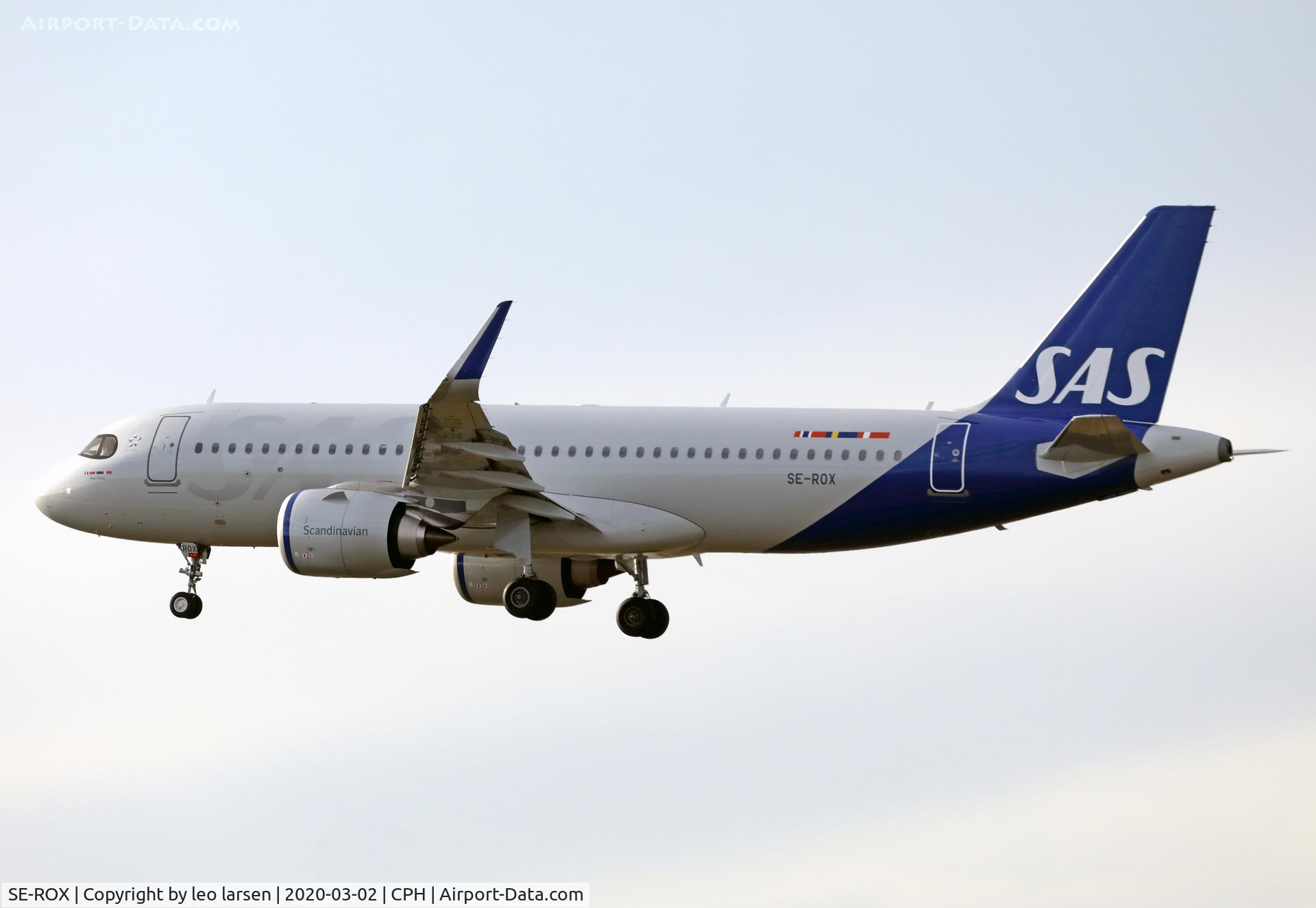SE-ROX, 2019 Airbus A320-251N C/N 9330, Copenhagen 2.3.2020