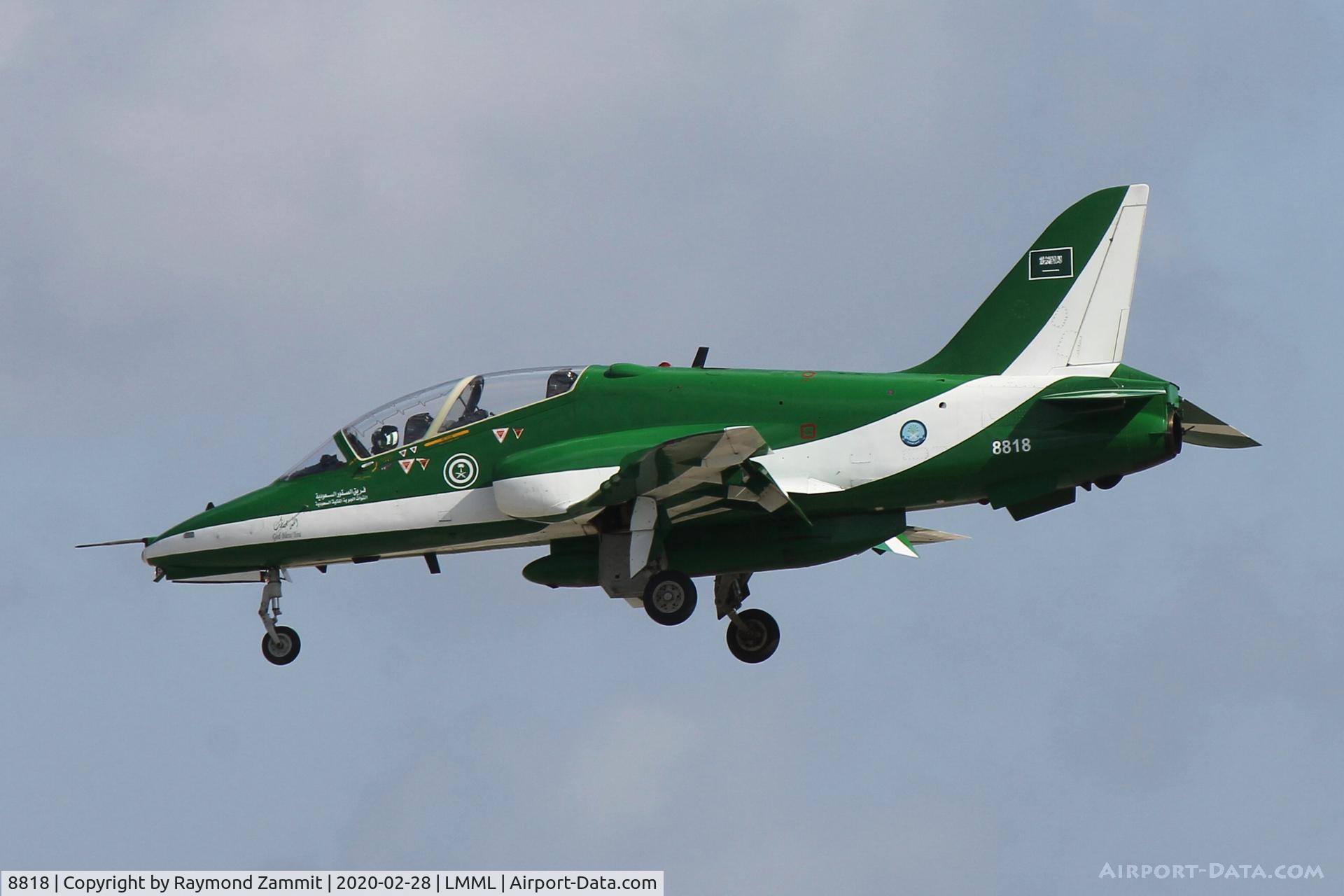 8818, British Aerospace Hawk 65A C/N 6Y003, Bae Hawk 65A 8818 Royal Saudi Air Force