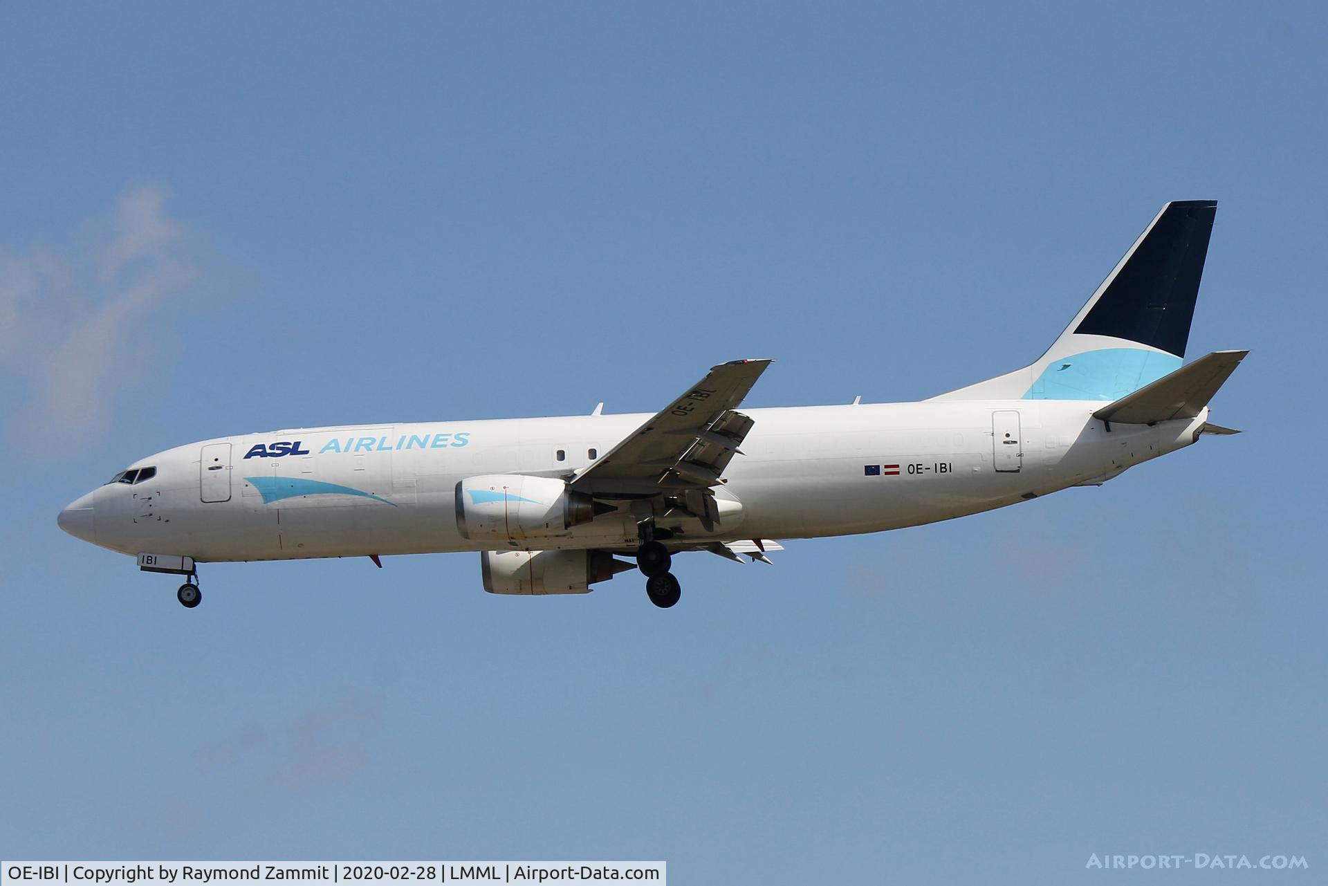 OE-IBI, 1998 Boeing 737-490(F) C/N 28892, B737-400 OE-IBI ASL Airlines
