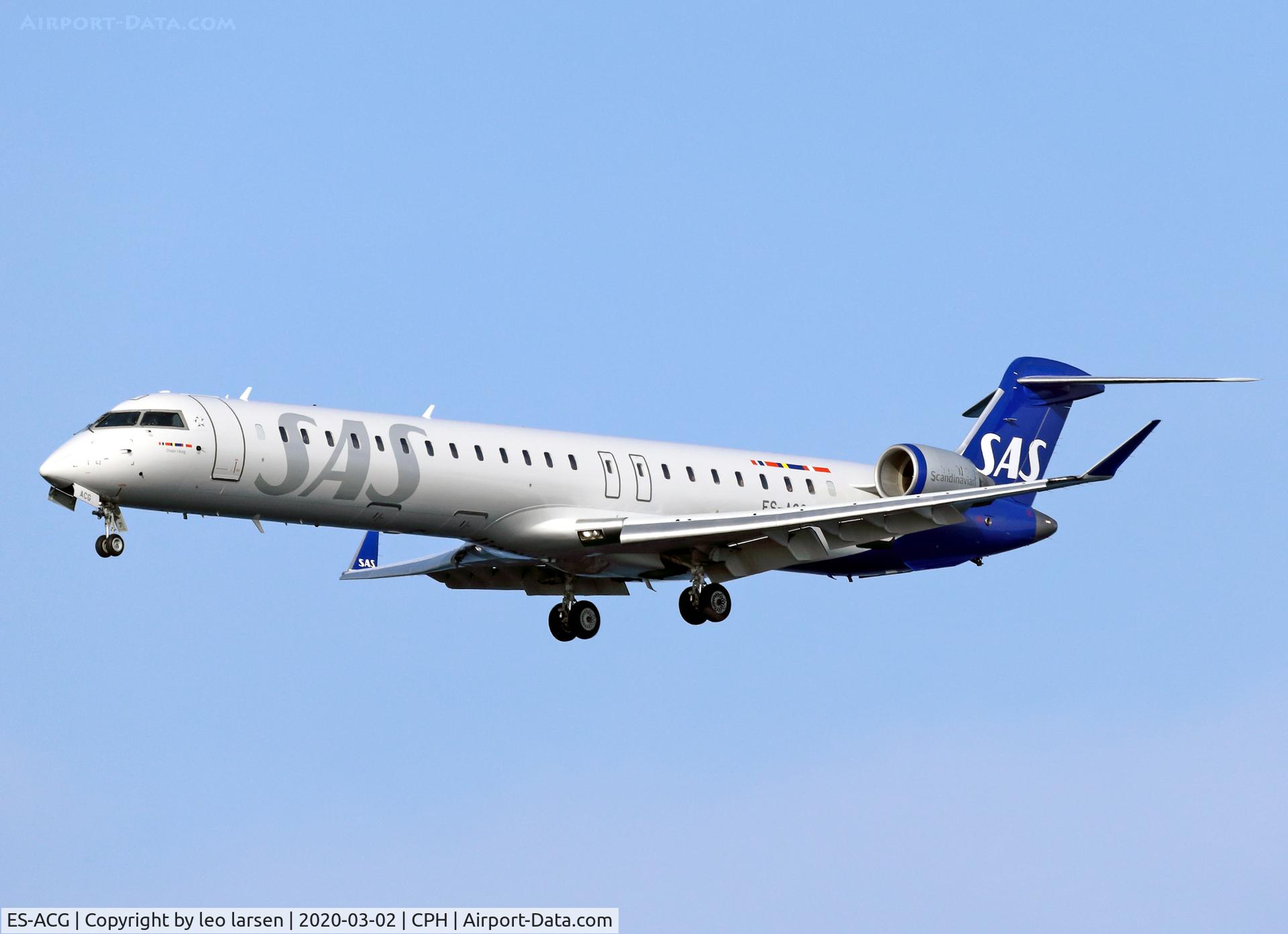 ES-ACG, 2012 Bombardier CRJ-900 NG (CL-600-2D24) C/N 15277, Copenhagen 2.3.2020