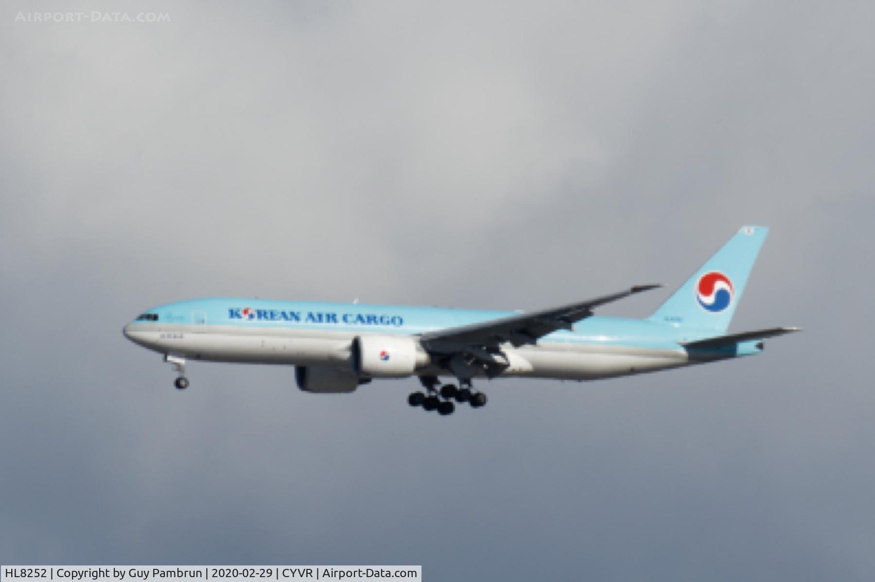 HL8252, 2012 Boeing 777-FB5 C/N 37638, Landing