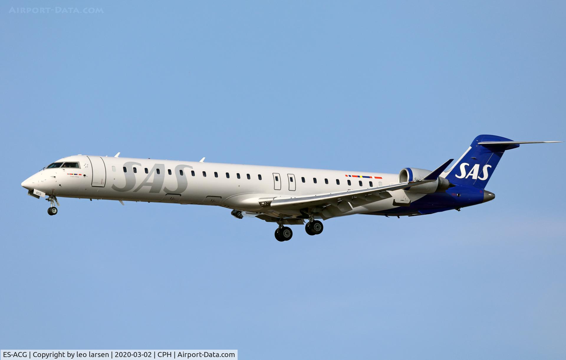 ES-ACG, 2012 Bombardier CRJ-900 NG (CL-600-2D24) C/N 15277, Copenhagen 2.3.2020